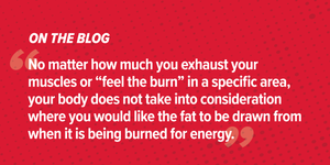 Busting Fitness Myths: The Truth Behind “Spot Reducing” Busting Fitness Myths: The Truth Behind “Spot Reducing”
