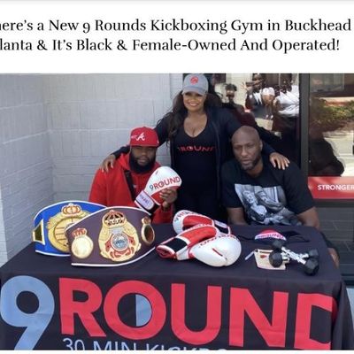 Sheen Magazine: Geri Gonsalves opens 9Round Gym in Buckhead! Sheen Magazine: Geri Gonsalves opens 9Round Gym in Buckhead!