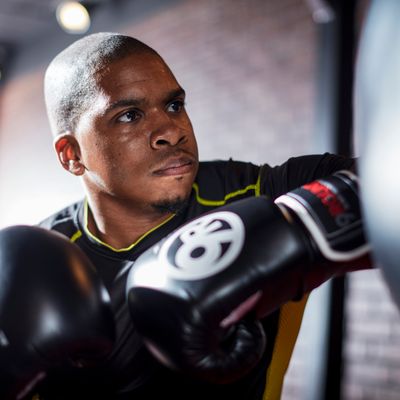 A 30-minute circuit combining punches, kicks, strength training, and cardio for an effective full-body workout.