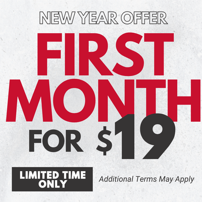 Get Your First Month for $19