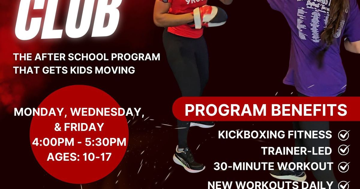 Kick it Club for Teens!