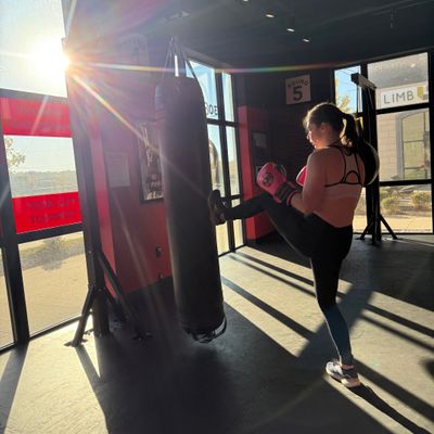 Kickboxing girl