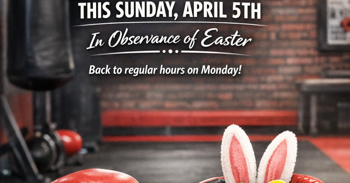 Special Holiday Hours