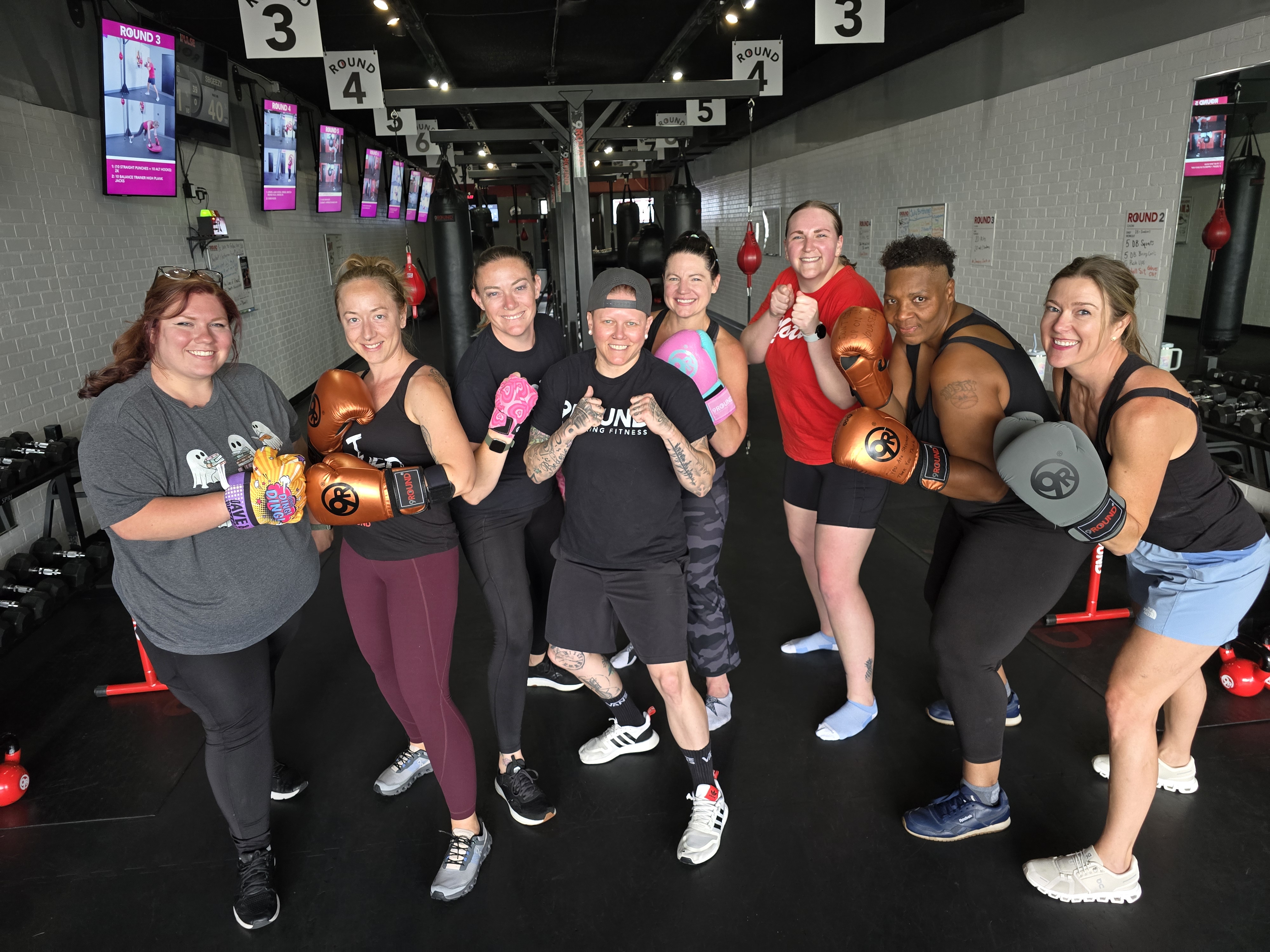 9Round owner with “a large group of members” 
     style=